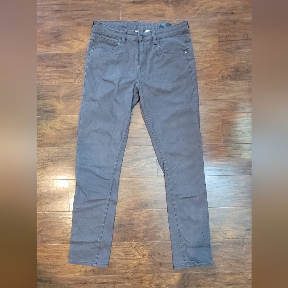 Boys Dressy Pants Grey Jeans Size 12-13